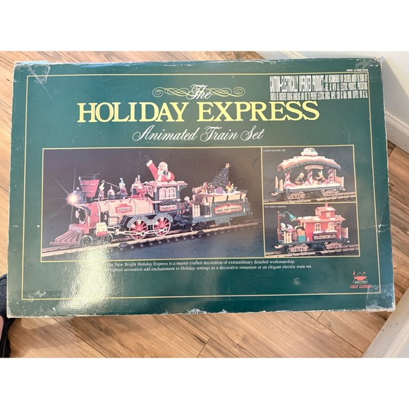 New Bright Holiday New Bright The Holiday Express Animated Train